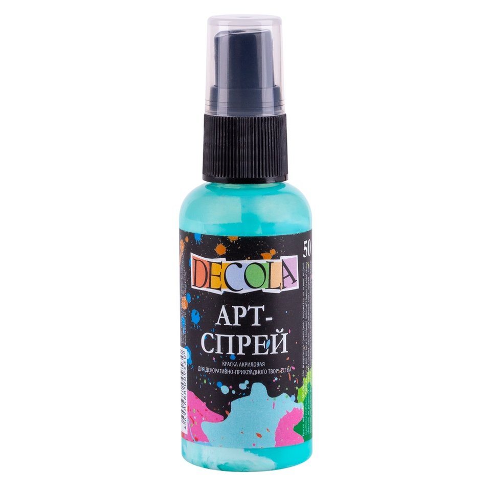 Арт спрей Мятный 50мл акрил DECOLA