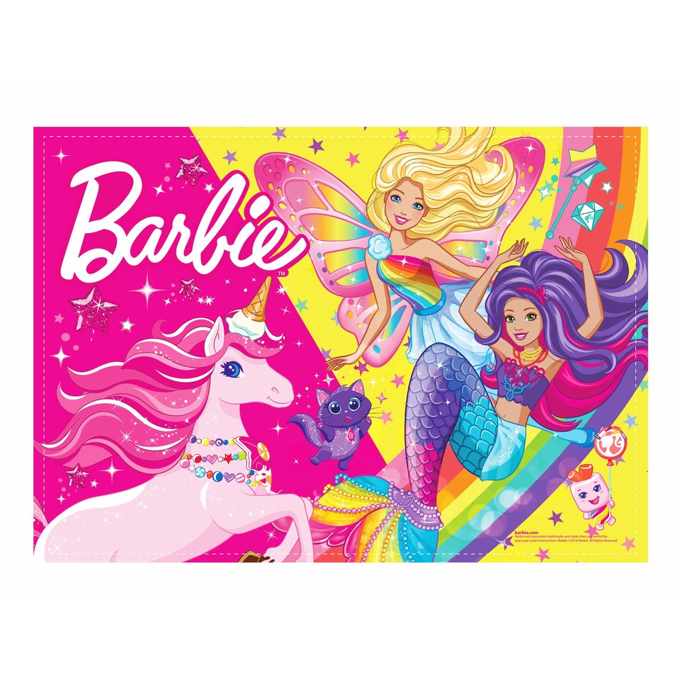 подкладка для лепки творчества А4 Барби