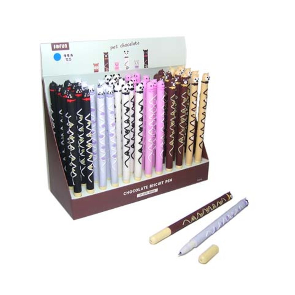 ручка с колпачком Животные в ассортименте BV-61/BW-505