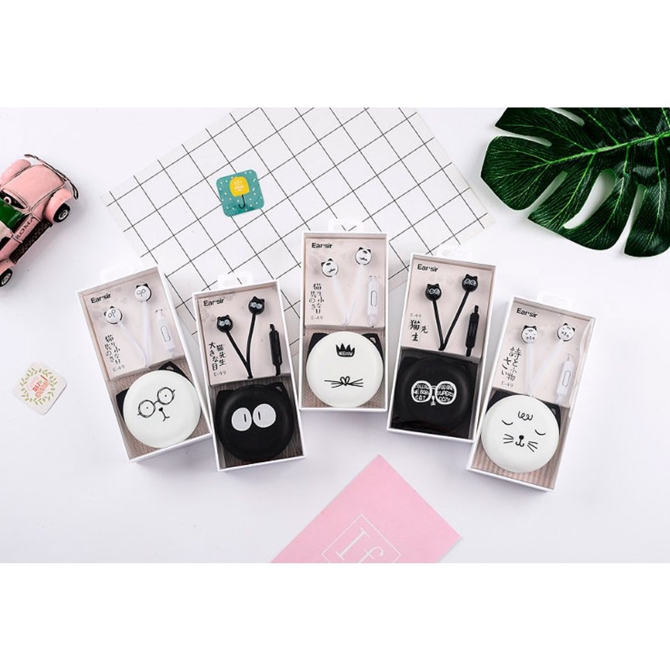 наушники Black and white в ассортименте 299