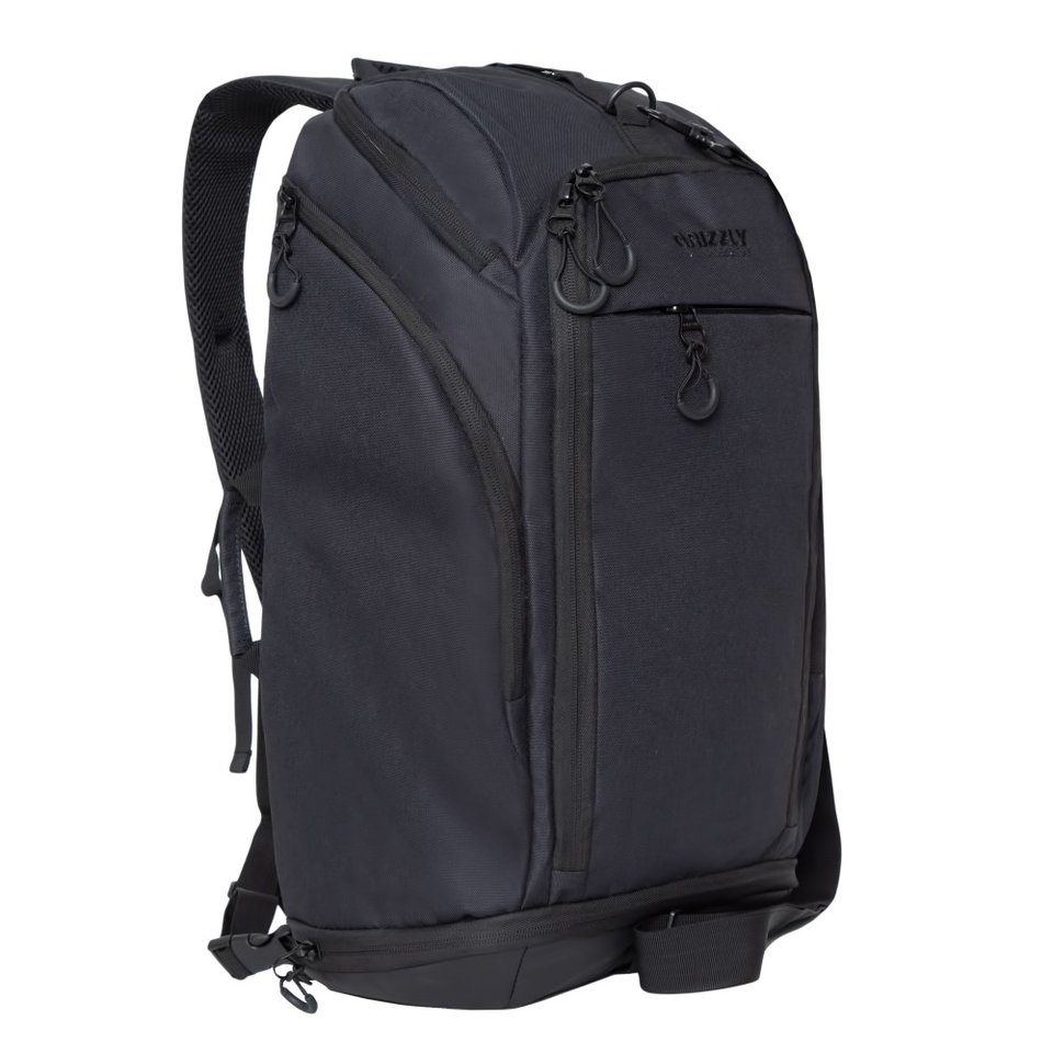 рюкзак для мальчика RQ-906-1/2 черный Grizzly