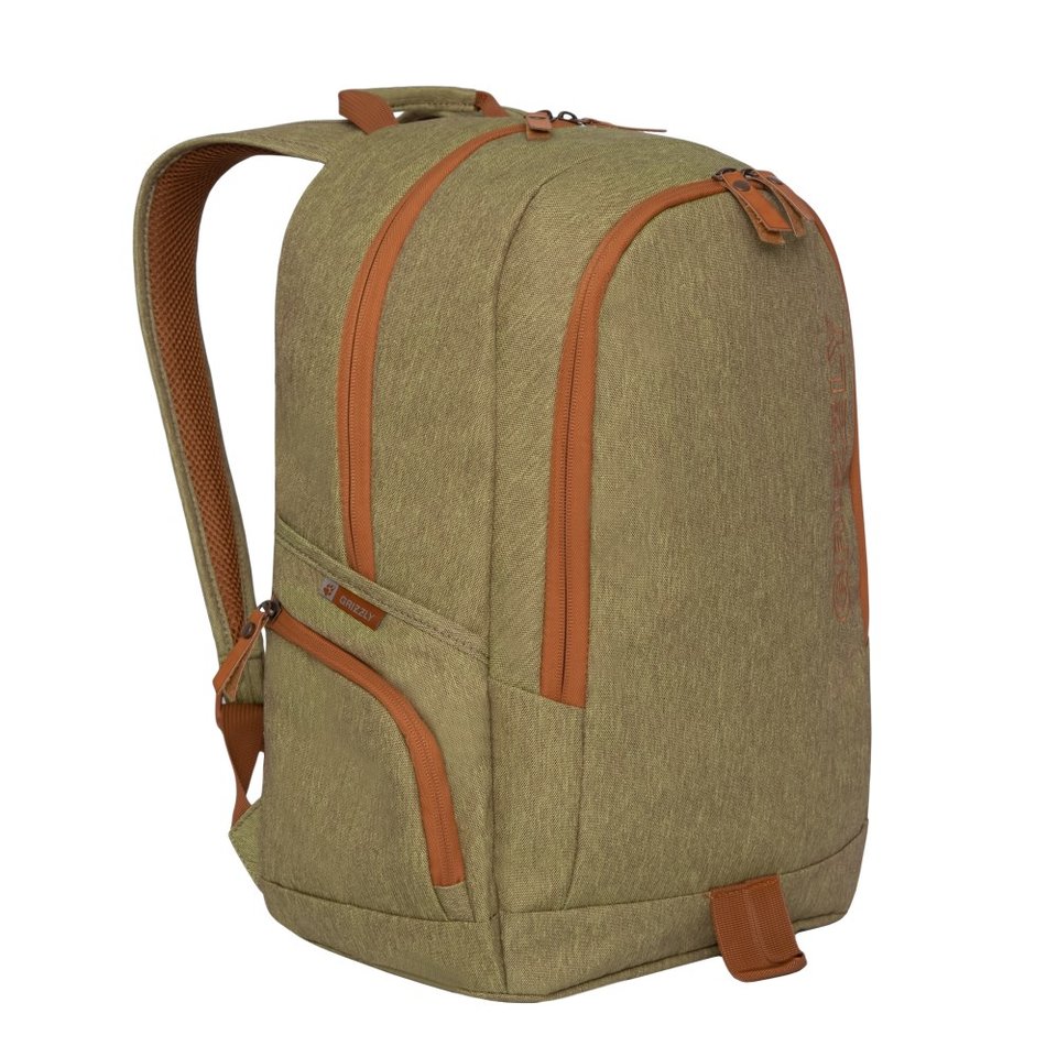 рюкзак для мальчика RQ-901-1/4 горчичный Grizzly