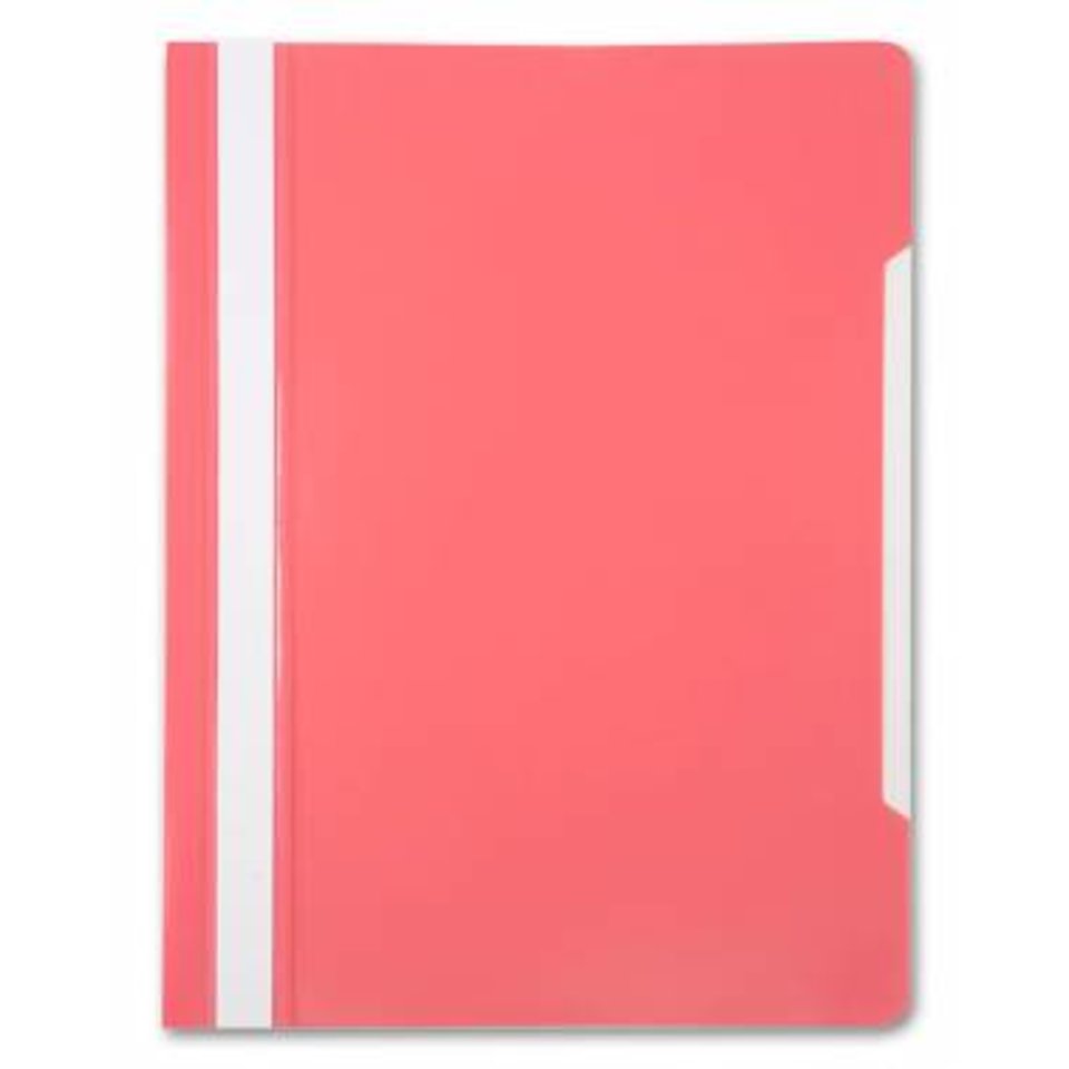 папка-скоросшиватель А4 пластиковый PS20/816303 розовый