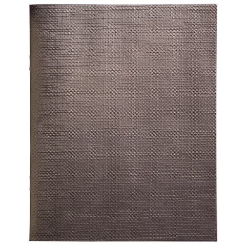 тетрадь 48л бумвинил офсет Metallic коричневый клетка 059704