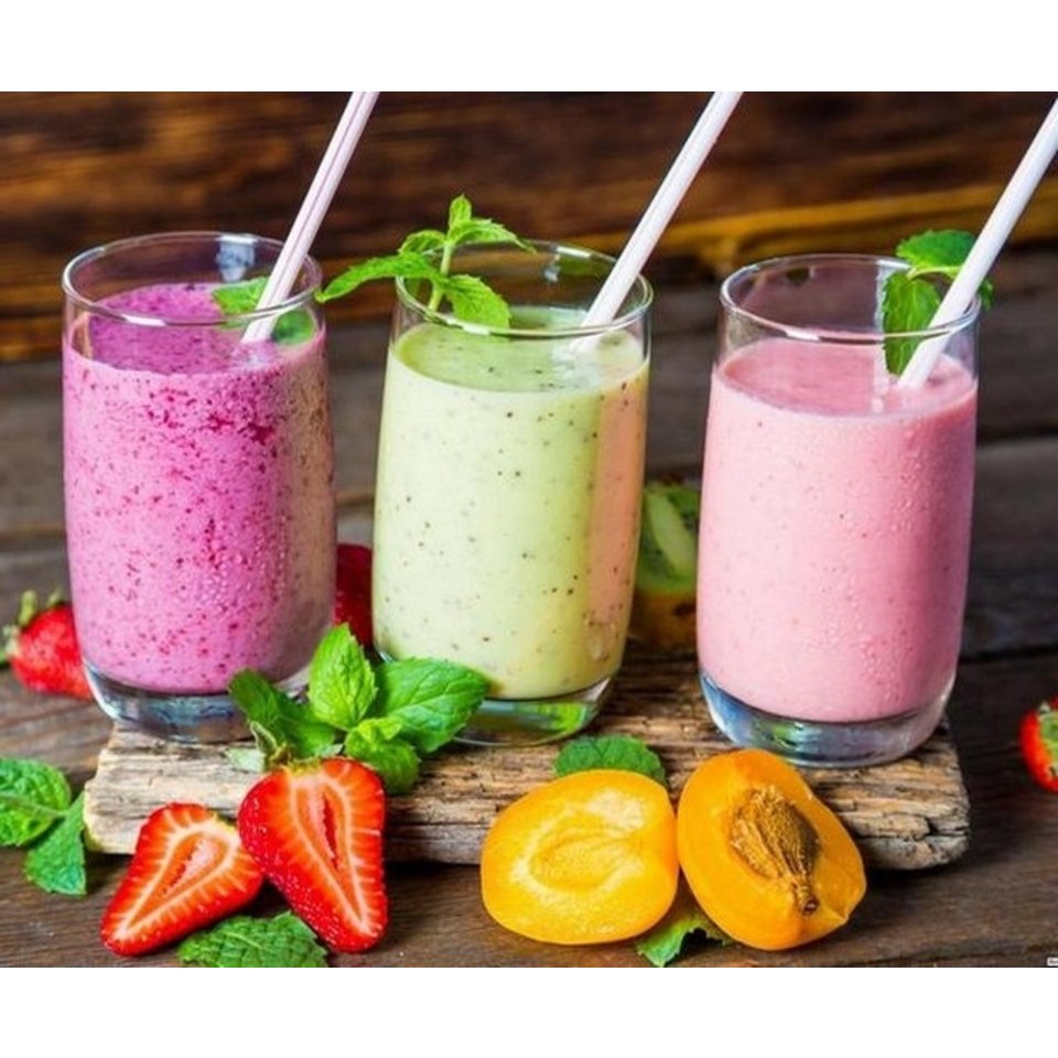 картина по номерам 40х50см GX30418 “Фруктовый смузи”