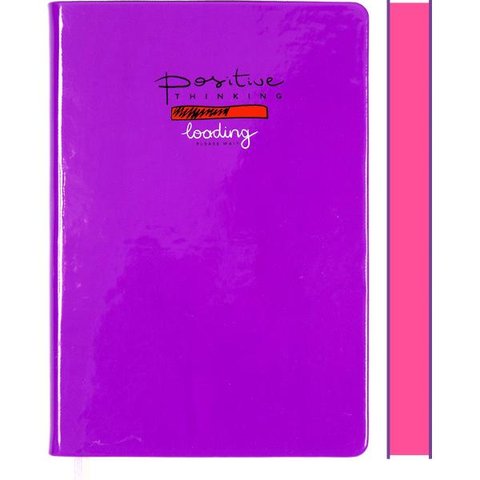 записная книжка А6 80 листов deVENTE Neon фиолетовая 2052905