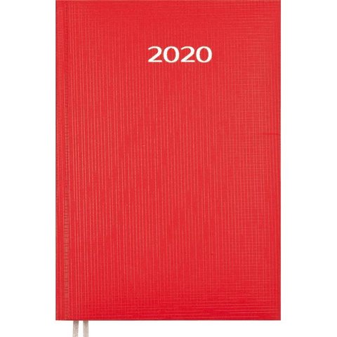 ежедневник датированный А5 Attomex Lancaster красный 2020г 2032282