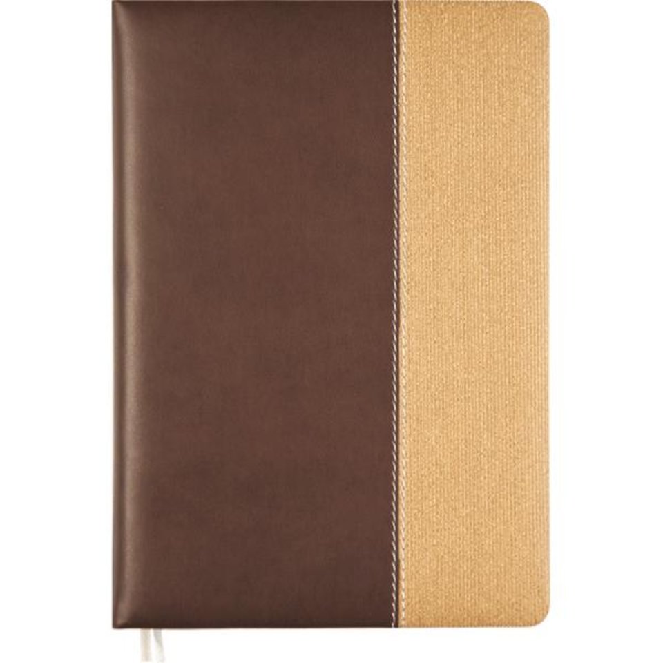 ежедневник недатированный А5 deVente Loft корич-бежевый 2034902