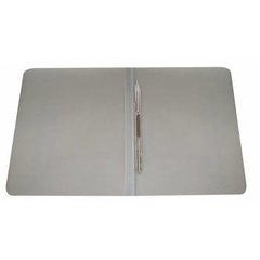 папка-скоросшиватель А4 с пружиной пластиковый 0,5мм PZ05Pgrey/816843 серый