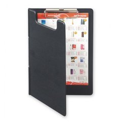 папка планшет А5 с верхним зажимом и карманом PVC 4212-01/44421 ассорти