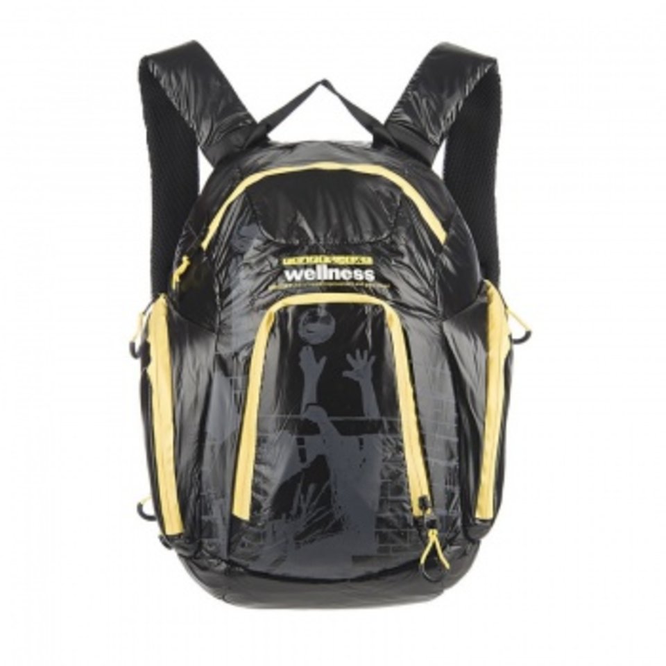 рюкзак для мальчика RU-417-1/4 черный-желтый Grizzly