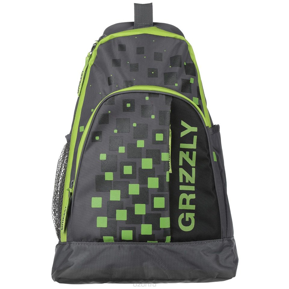 рюкзак для мальчика RU-510-2/4 т-серый Grizzly