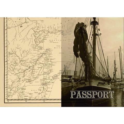 обложка для паспорта Яхта 20085