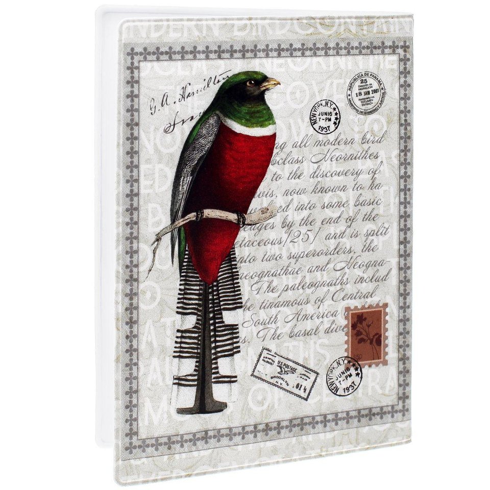 обложка для паспорта Птица ПВХ 34030