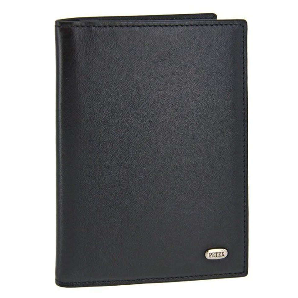 обложка PETEK для автодокументов Black 584.000.01