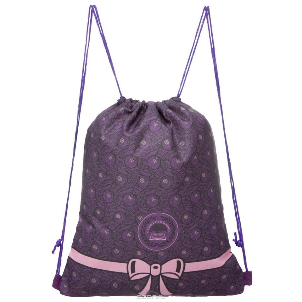 сумка для обуви ОМ-668-8/1 фиолетовый Grizzly