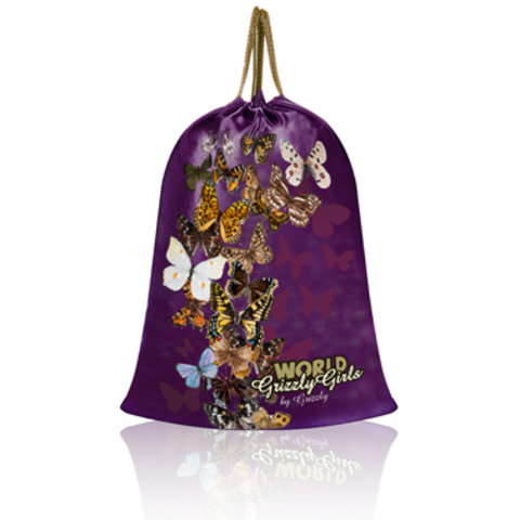 сумка для обуви ОМ-672-3/2 фиолетовый Grizzly