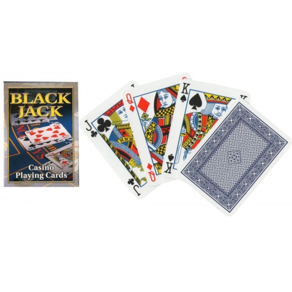 карты игральные Блек Джек 54 листа 106635344