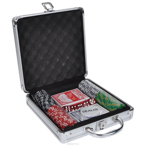 настольная игра Покер в дипломате ГД4/100к