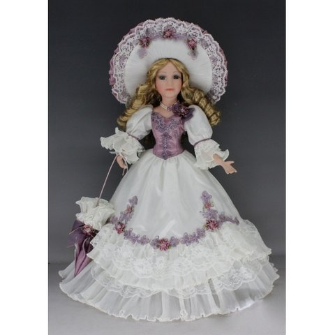 кукла фарфоровая Оксана 45см 232886