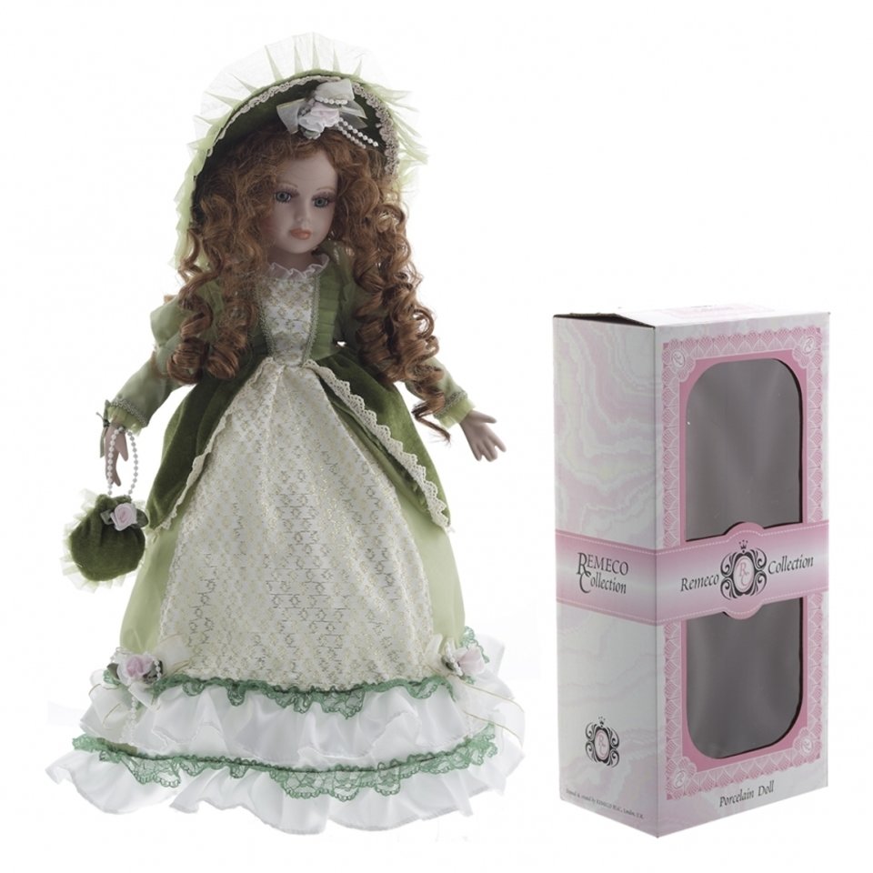 кукла фарфоровая 40см 612285