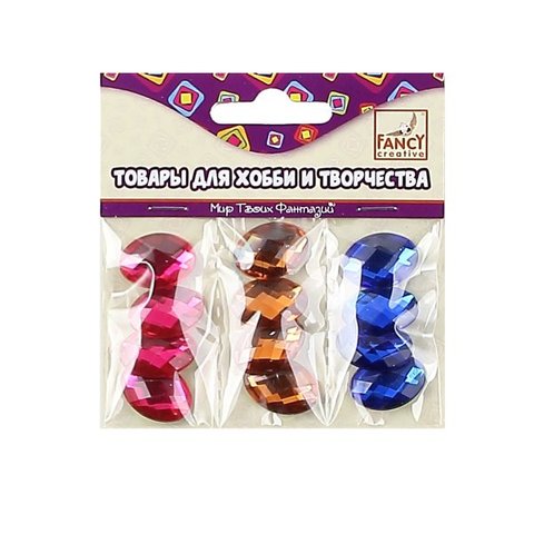 камни Овалы самоклеящиеся 12 штук FD020092