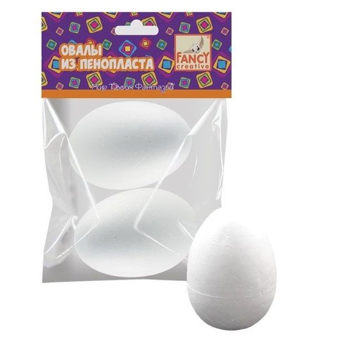 набор овалов из пенопласта 2 штуки 70мм FD030017