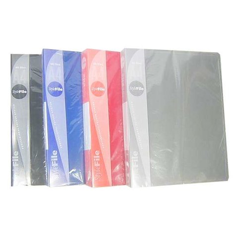 папка с файлами А4 80 вкладышей PV80 ассорти