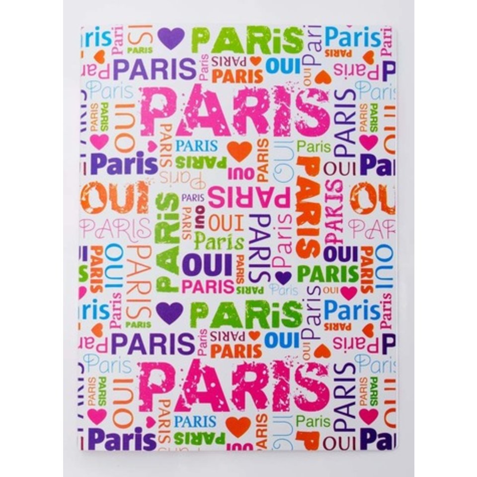 папка на кольцах А4 2 кольца 40мм с рисунком "Typographyca" L6156/490781