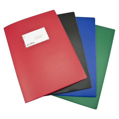 угол А4 0.4мм двойной с карманом под визитку