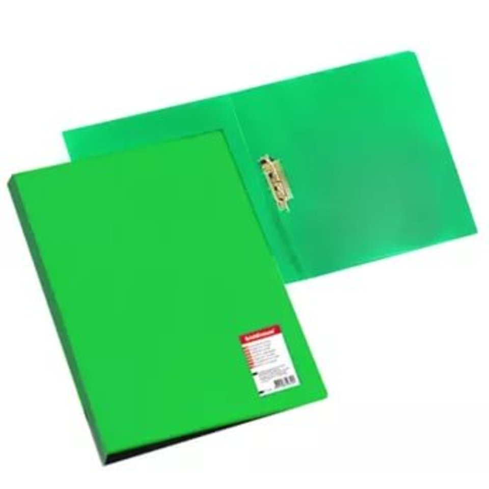 папка с боковым зажимом А4 Erich Krause 14472 зеленая