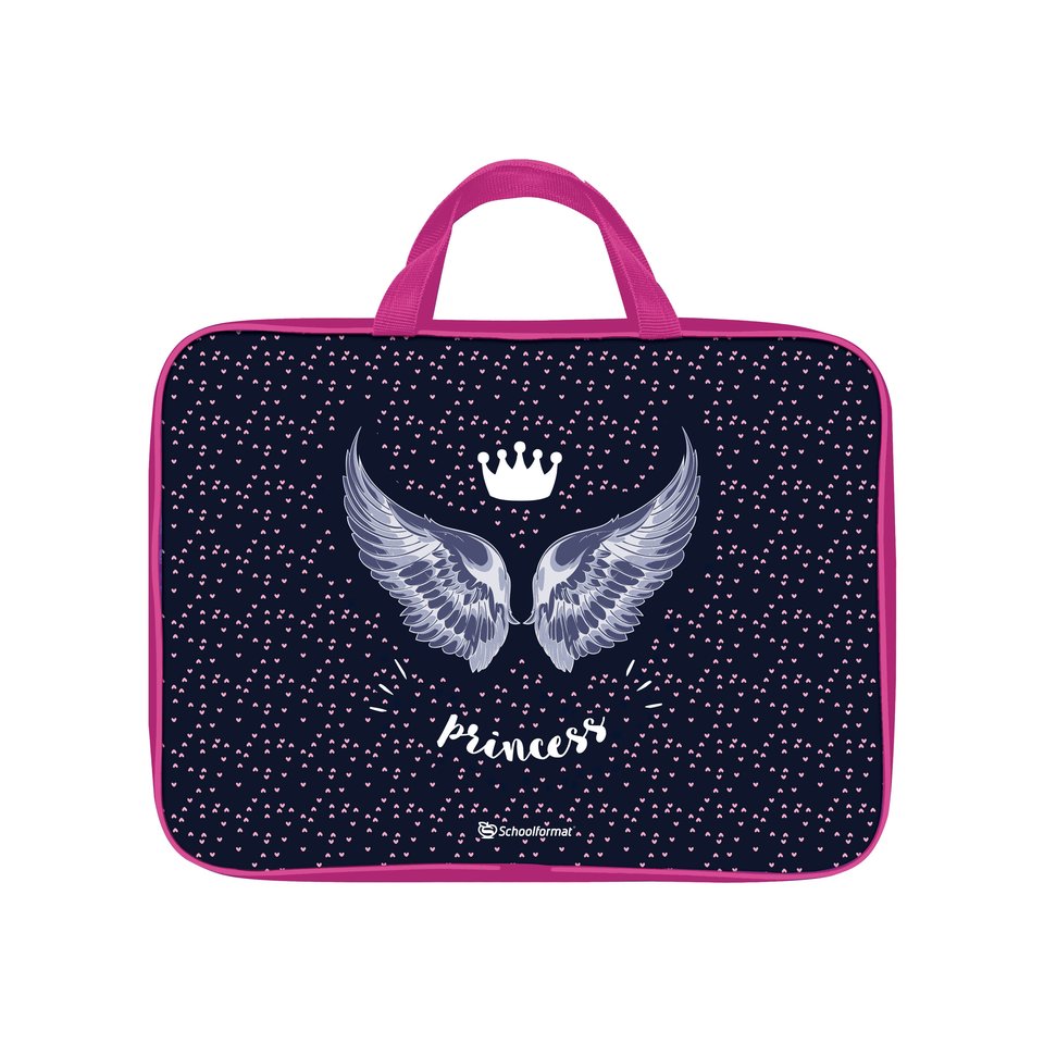 папка с ручками Волшебная принцесса текстиль птртмр-прн