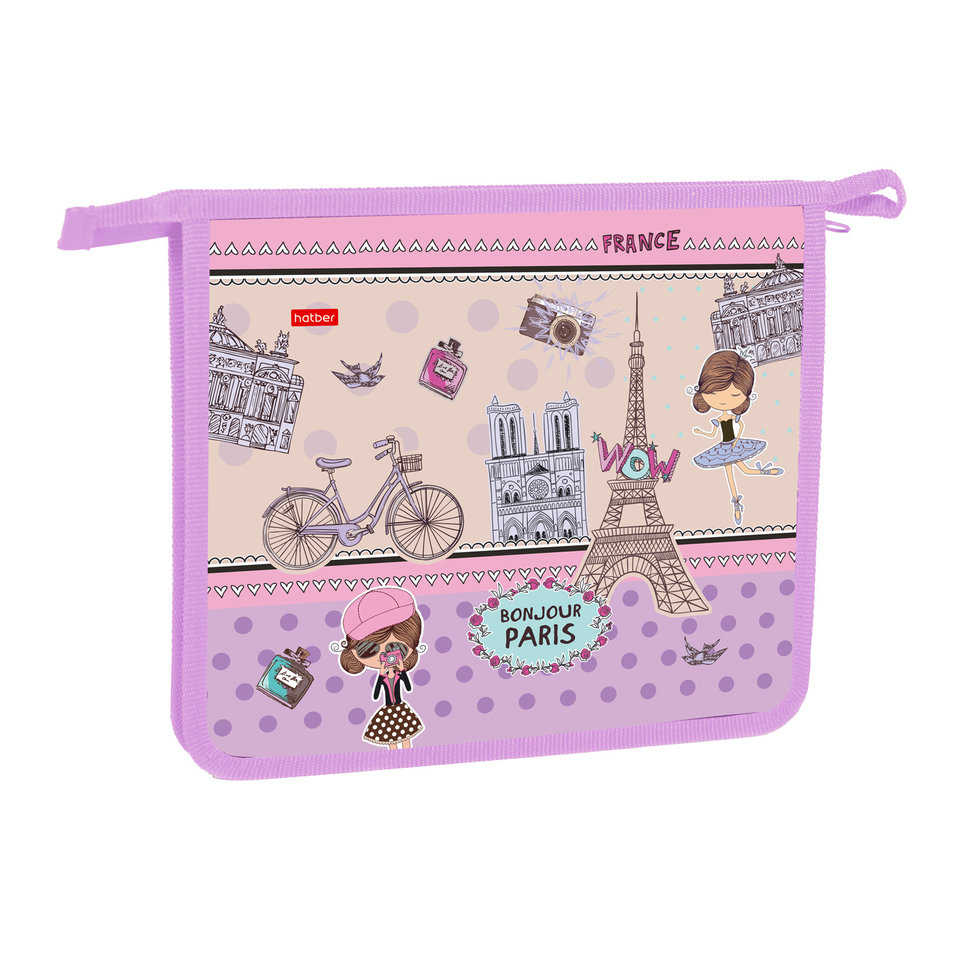 папка для тетрадей А5 Bonjour Paris Hatber AMc 67019