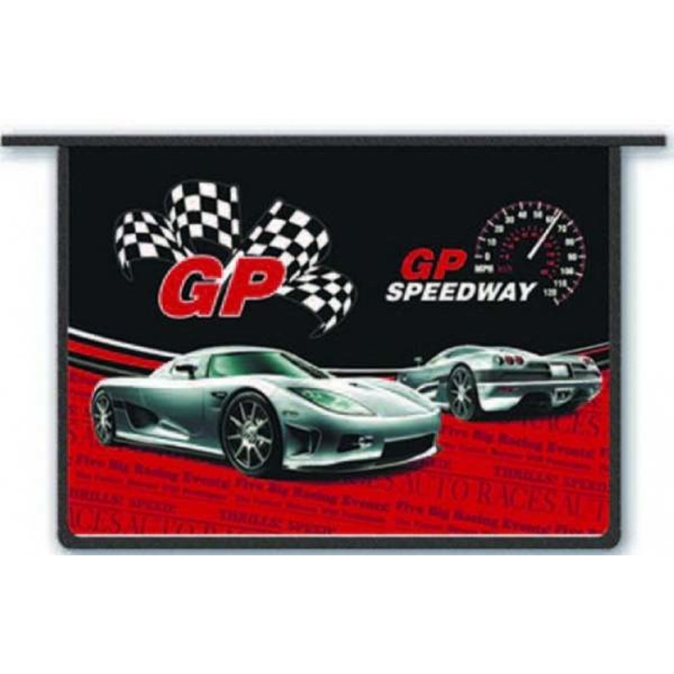 папка для тетрадей А4 на молнии Быстрое авто 37144