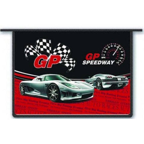 папка для тетрадей А4 на молнии Быстрое авто 37144