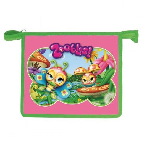 папка для тетрадей А5 на молнии Zoobles ZB-FZА5-1