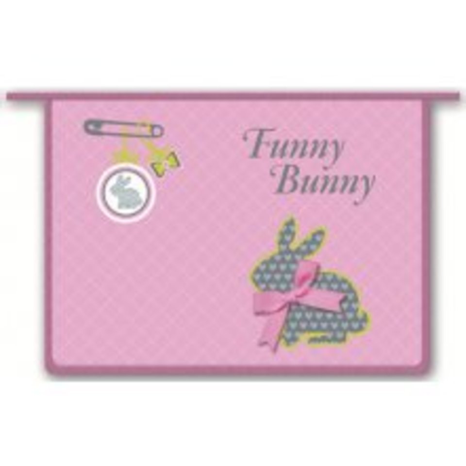 папка для тетрадей А4 на молнии Кролик 40571
