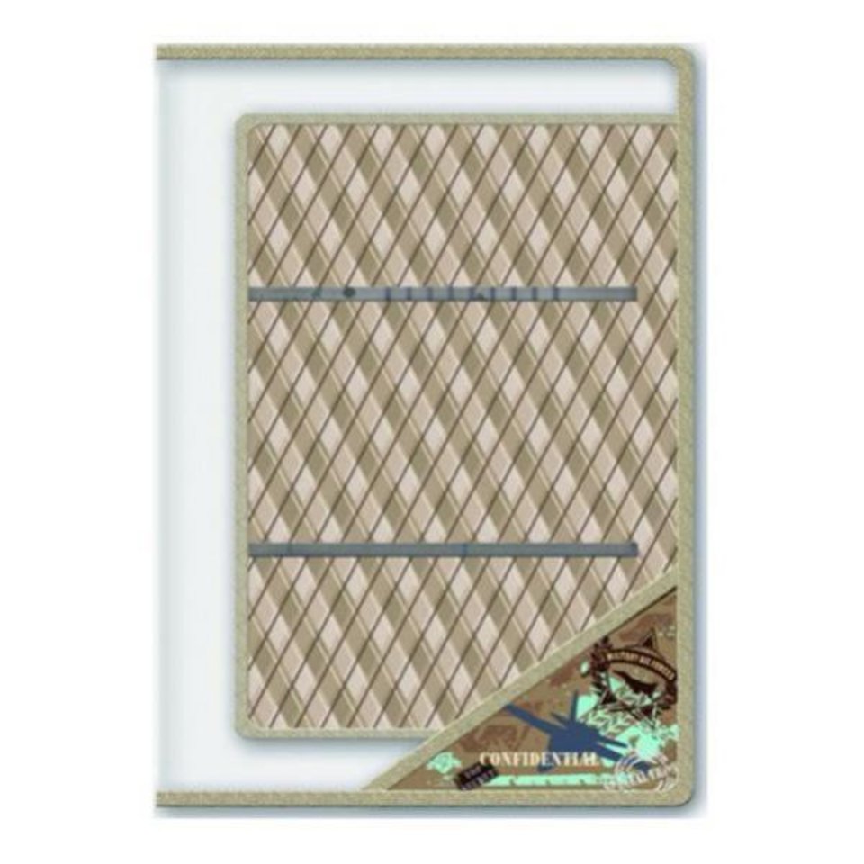 папка для труда А4 Милитари на молнии с внутренним блоком 40542