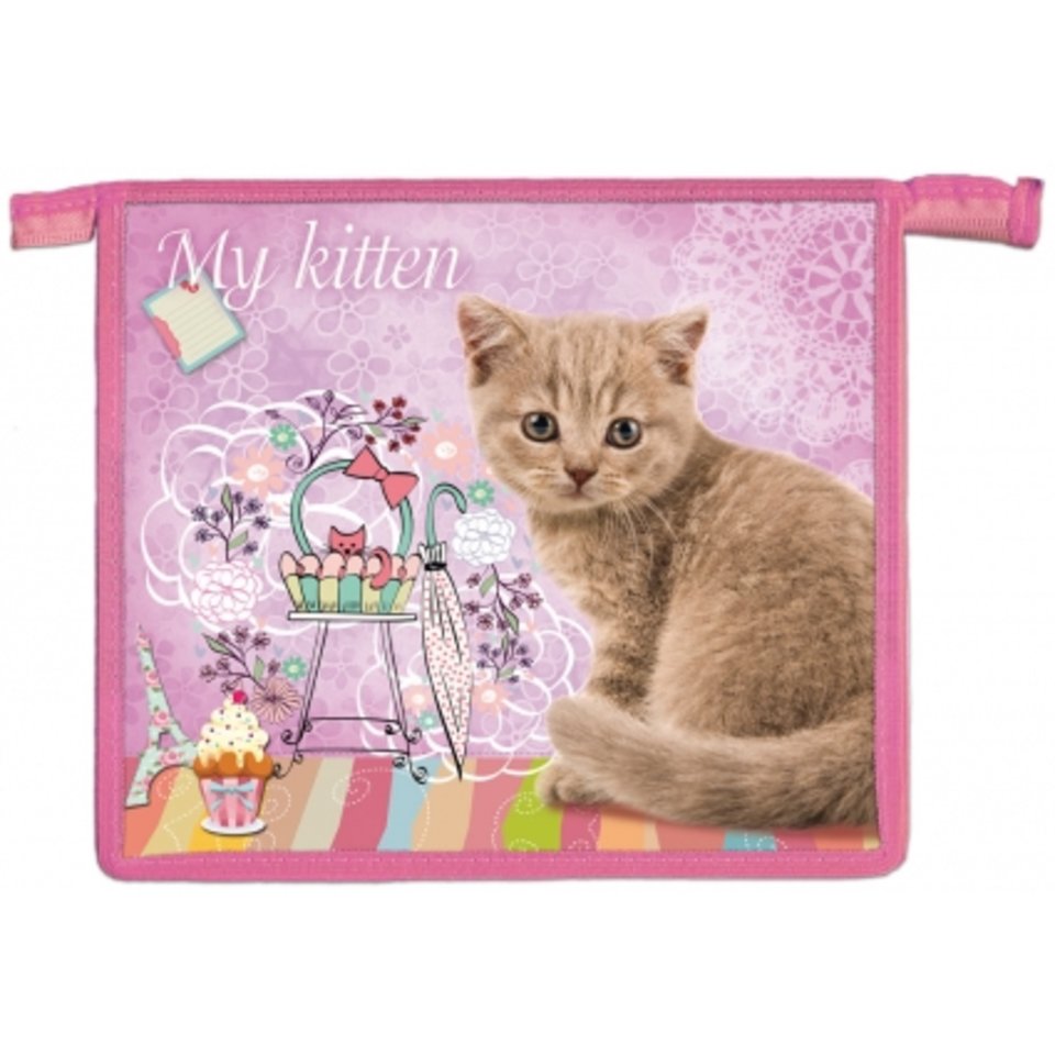 папка для тетрадей А5 на молнии Любимая киска ПТ-6271
