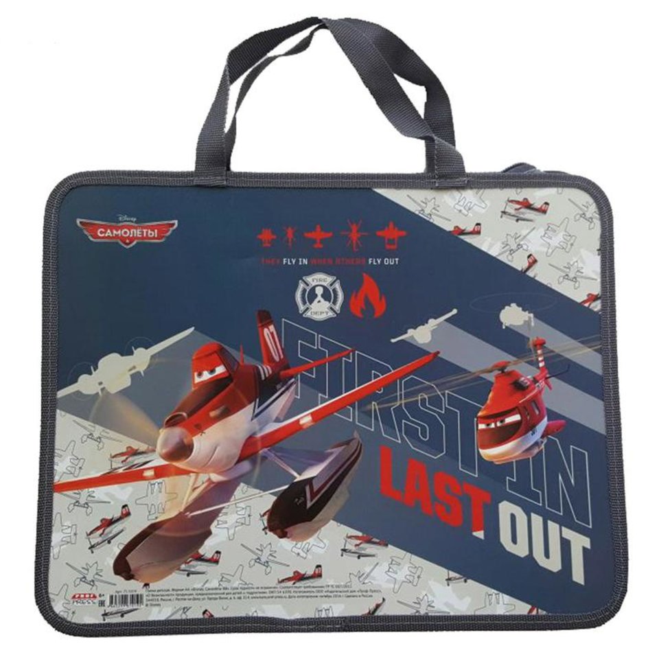 папка для тетрадей А4 с ручками Самолеты ПТ-1019