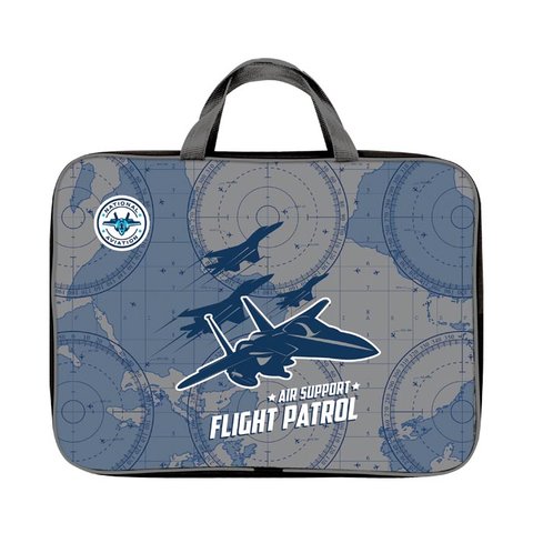 папка для тетрадей А4 с ручками Истребитель на молнии ПТРТМР-ИСТ