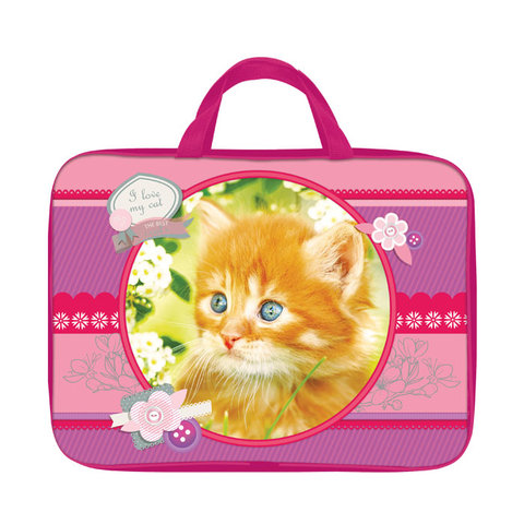 папка для труда А4 с ручками Милые котята ПТРТМР-МК