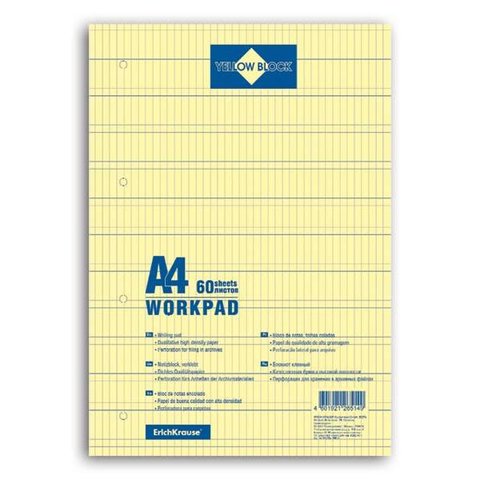 тетрадь А4 60 листов Yellow block 26514