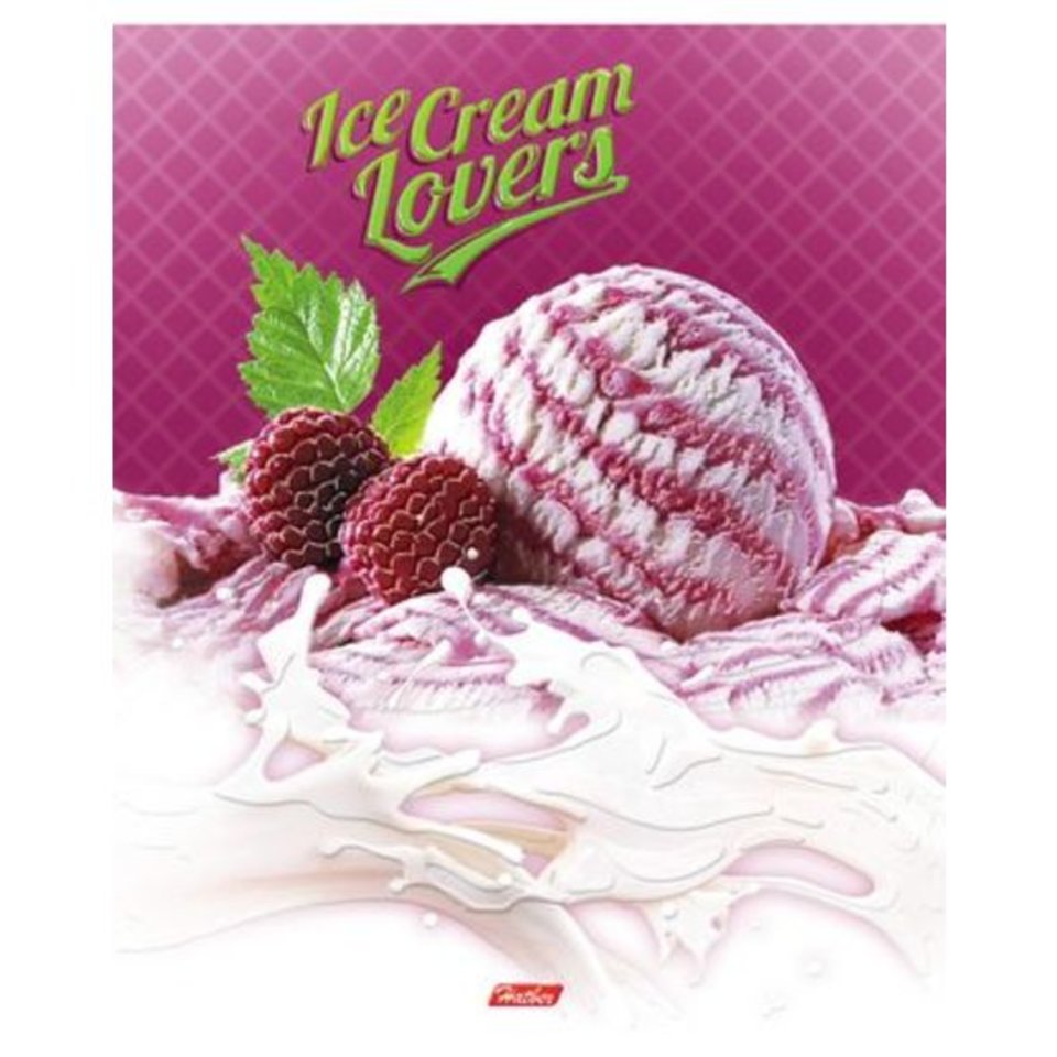 тетрадь 48 листов Ice cream lovers 3Dф 3Dл (047158) в клетку