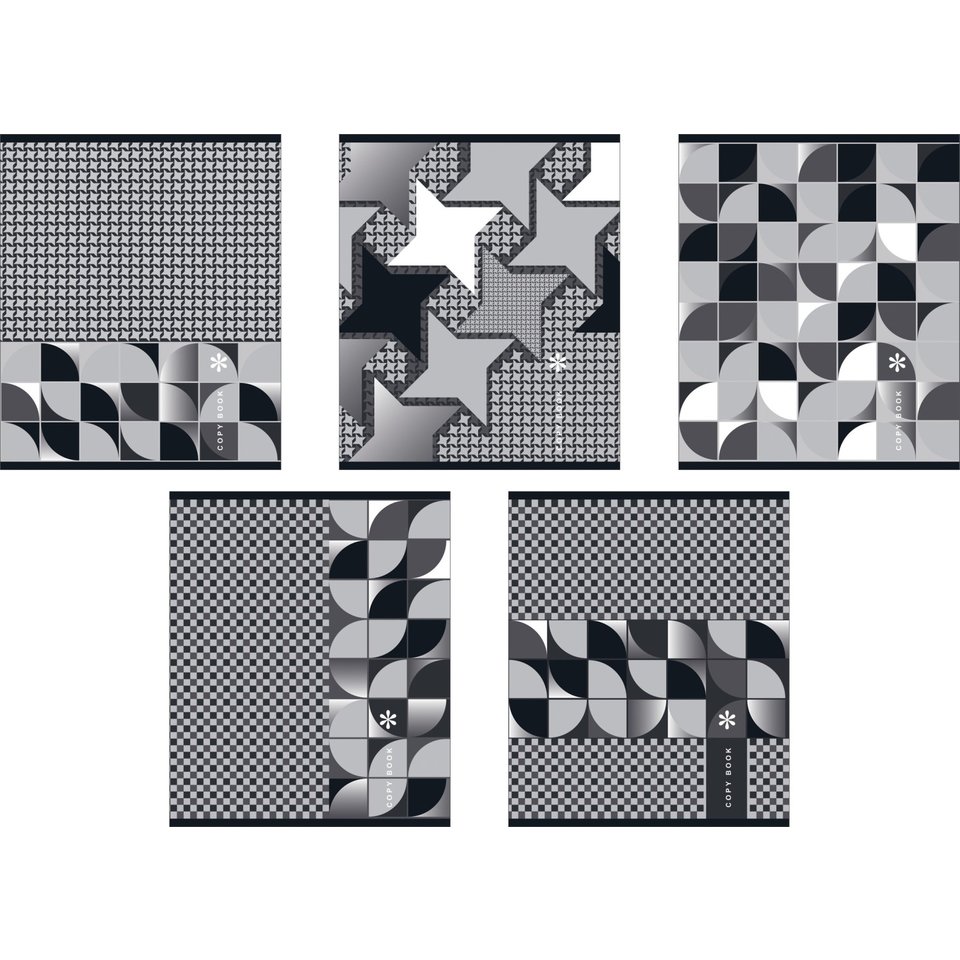 тетрадь 48 листов Геометрика 37560 в клетку