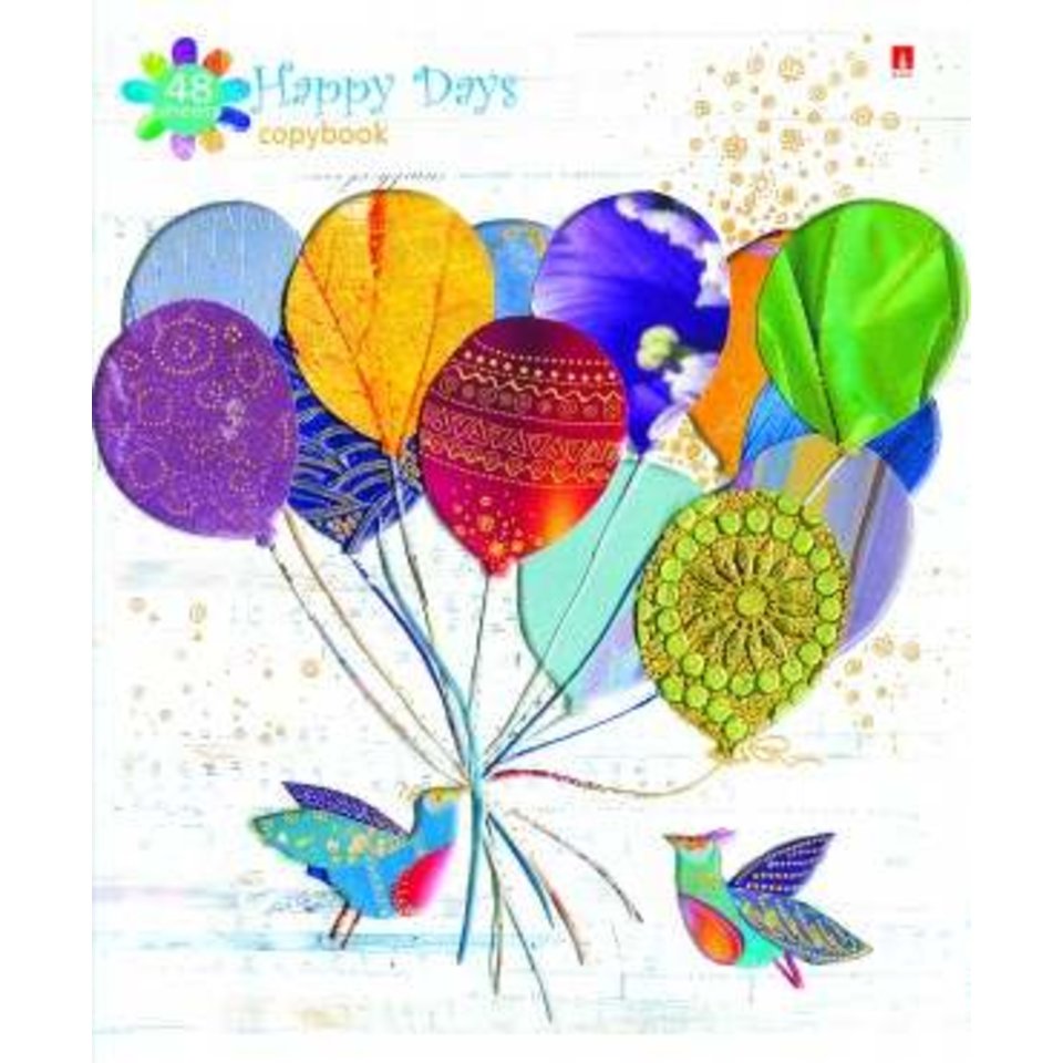 тетрадь 48 листов Праздник 7-48-1018 в клетку