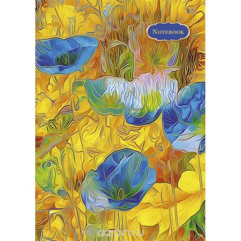 книга для записи А6 Цветы романтическое настроение 6801817