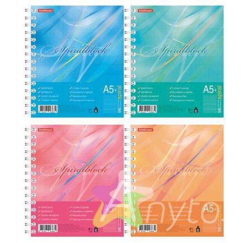 тетрадь 96 листов Spiral Block на спирали 20361/20362 в клетку