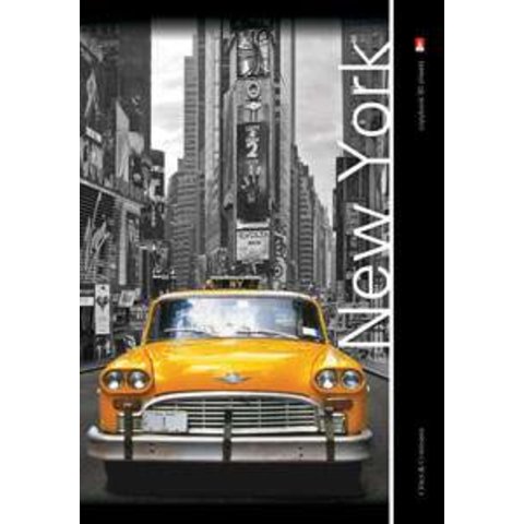 тетрадь А4 80 листов Города на спирали 7-80-001 в клетку