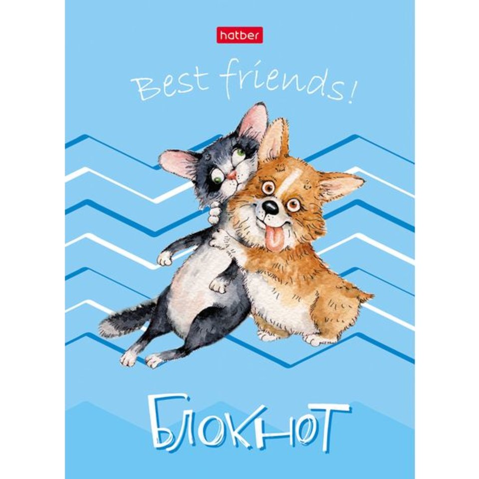 блокнот А6 32 листа Ассорти 067432